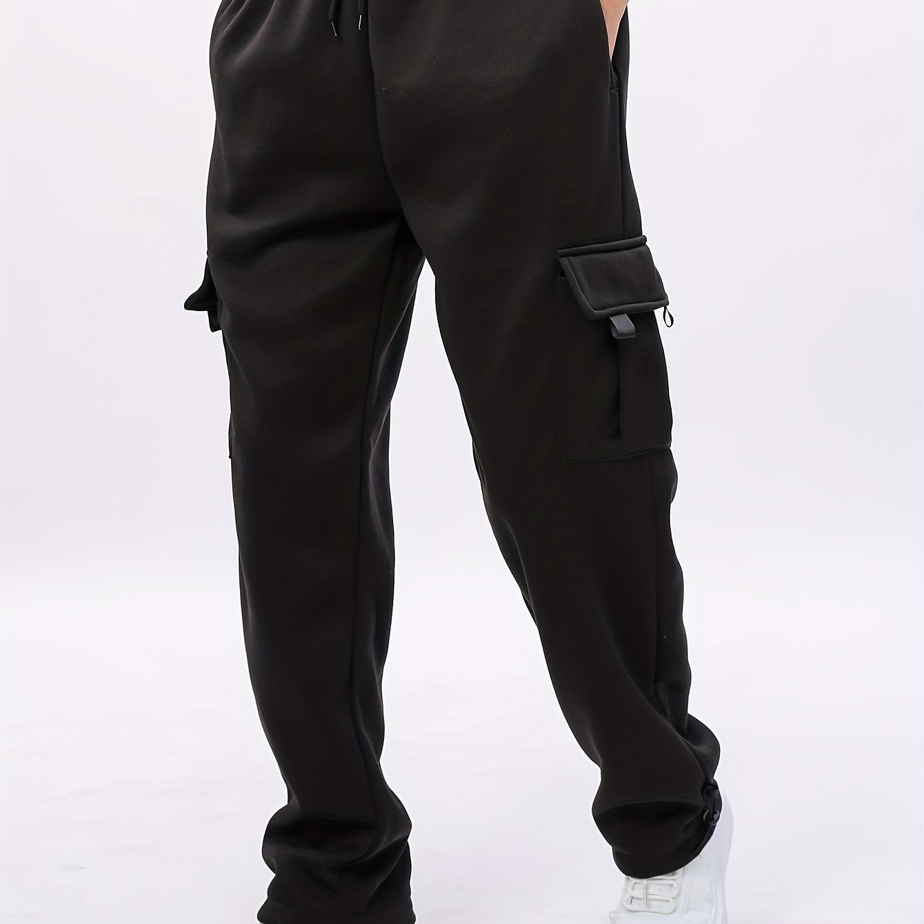 vlovelawMen's Casual Multi Pockets Joggers Cargo Pants