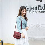 Women's Bag Saddle Bag Simple Korean Style  Fashion Trendy One-Shoulder Bag Crossbody Ladies' Pouch Mobile Coin Purse