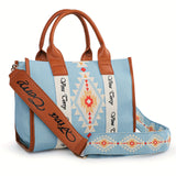 Chic Camo Canvas Tote Bag - Versatile Crossbody with Adjustable Strap for Daily Use & Casual Outings