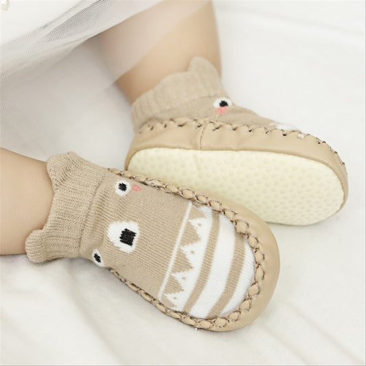 Baby Socks With Rubber Soles, Infant Baby Socks, Floor Socks Shoes Anti Slip Soft Sole Sock For Autumn Winter, Children's Socks