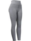 vlovelaw  High Waist Butt Lifting Leggings With Side Pockets - Soft And Stretchy Women's Activewear