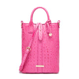 Elegant Crocodile-Print Tote for Women: Versatile, Secure Buckle, Removable Strap, Work & Casual Chic