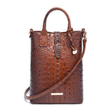 Elegant Crocodile-Print Tote for Women: Versatile, Secure Buckle, Removable Strap, Work & Casual Chic