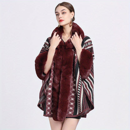 65.02cmX165.0cm Imitation Rabbit Fur Shawl Scarf Collar Imitation Cashmere Cloak Winter Cold And Warm Shawl Wrap