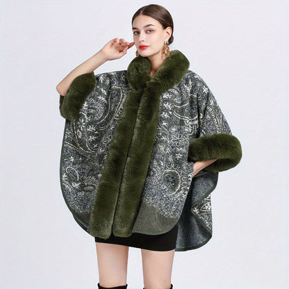 65.02cmX165.0cm Imitation Rabbit Fur Shawl Scarf Collar Imitation Cashmere Cloak Winter Cold And Warm Shawl Wrap