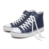 Casual Shoes Unisex Fashion High Top Sneakers Womens Classic Tops Canvas Tennis For Men Drop Delivery Otdvg