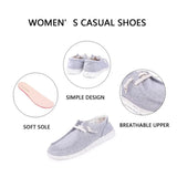 Casual Shoes Womens Slip On Loafer Outdoor Sneakers Causal Low Top Canvas Flat Comfortable Fashion Walking Drop Delivery Otybw