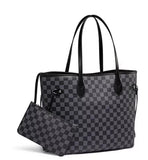 VLOVELAW European and American Retro Large Capacity Women's Fashion Brand Shopping Handbag High-Grade Light Luxury Tote Bag Casual Fashion Women's Bag