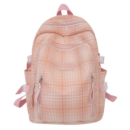 Large Capacity Schoolbag Female Junior High School Student Korean Style Ins Backpack Junior and Senior High School Mori Harajuku Style Backpack