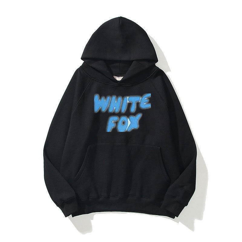 VLOVELAW  Popular trade autumn and winter sweater men and women WHITE Alcatraz FOX male and female students hooded trendy sweater