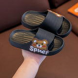 VLOVELAW [Non-Slip Soft Bottom] Adult Parent-Child Sandals Summer Boys Girls Indoor Bathroom Bath Cartoon Cute Slippers