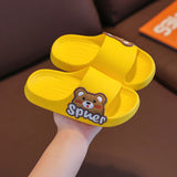 VLOVELAW [Non-Slip Soft Bottom] Adult Parent-Child Sandals Summer Boys Girls Indoor Bathroom Bath Cartoon Cute Slippers