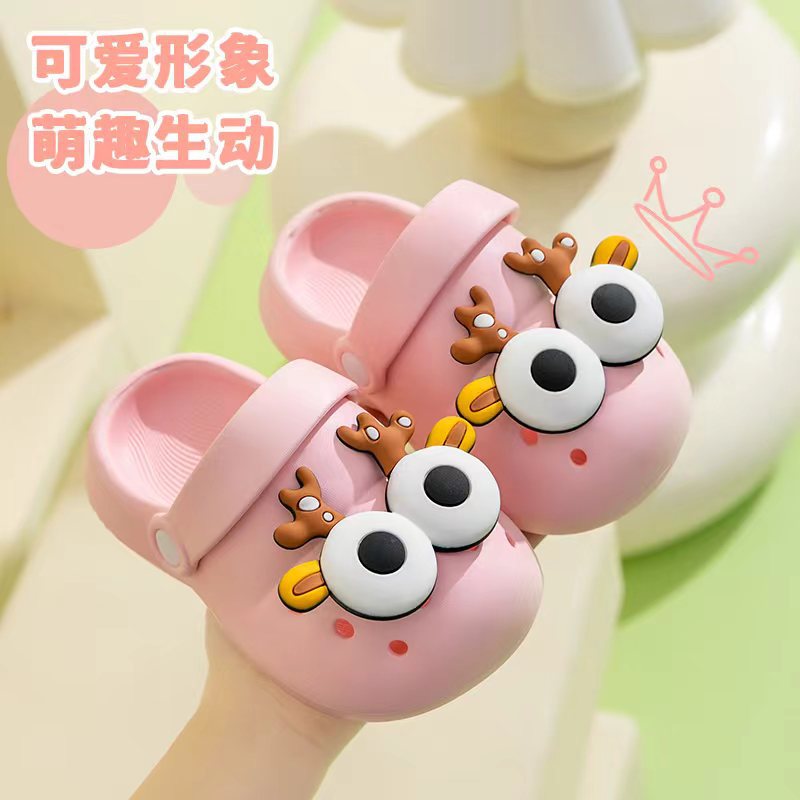 VLOVELAW Eva Children's Hole Shoes Poop Feeling Outdoor Non-Slip TikTok Xiaohongshu Ultra-Light Wear-Resistant Summer Non-Slip Sandals