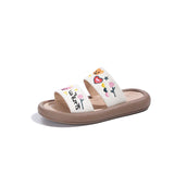 VLOVELAW Baby Slippers Cartoon New Girls' Non-Slip Casual Shoes  Summer Fashion Little Girls' Outdoor Sandals