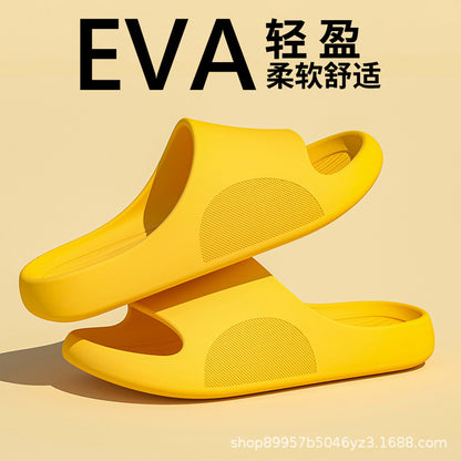 VLOVELAW Summer Small Size Children's Slippers Home Comfortable and Non-Slip Bathroom Deodorant Sandals Simple Wear-Resistant Home Slippers