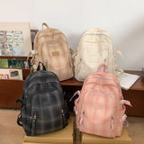 Large Capacity Schoolbag Female Junior High School Student Korean Style Ins Backpack Junior and Senior High School Mori Harajuku Style Backpack