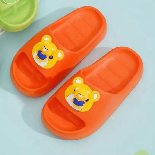 VLOVELAW Factory Wholesale Children's Slippers  New Summer Cartoon Rotating Cute Child Thick Bottom Household PVC Non-Slip