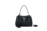 24B New Rodeo Shoulder Smooth Calfskin Portable Women's Bag Underarm Lock Leisure Commute Kelly Women's Bag