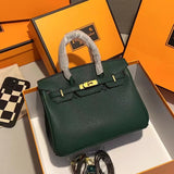 vlovelaw Candy Color Birkin Bag Women's Handbag Shoulder Messenger Bag Fashion All-Match Large Capacity Totes Women's Bag Wholesale