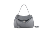 24B New Rodeo Shoulder Smooth Calfskin Portable Women's Bag Underarm Lock Leisure Commute Kelly Women's Bag