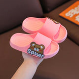 VLOVELAW [Non-Slip Soft Bottom] Adult Parent-Child Sandals Summer Boys Girls Indoor Bathroom Bath Cartoon Cute Slippers