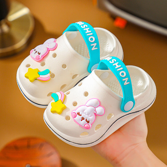 VLOVELAW New Children's Slippers Home Indoor Non-Slip Baby Men's and Women's Sandals Wholesale Home Summer Home Sandals