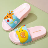 VLOVELAW Children's Slippers Summer Girls' Interior Home Bathroom Boys' Non-Slip Dinosaur Soft Bottom Children's Slippers Wholesale