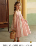 Girls Charming Floral Sleeveless Swing Dress - Perfect for Summer Casual/Holiday Wear - A Fashionable Gift Idea