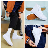 Casual Shoes Unisex Fashion High Top Sneakers Womens Classic Tops Canvas Tennis For Men Drop Delivery Otdvg