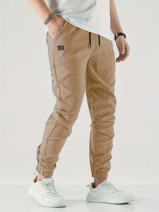 vlovelaw  Classic Cargo Pants, Men's Multi Flap Pocket Trousers, Loose Casual Outdoor Pants, Men's Work Pants Outdoors Streetwear Hiphop Style