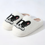 Cute Cartoon Home Slippers, Cozy Indoor House Slippers With Faux Fur Lining, Soft And Warm For Women, Winter & Autumn