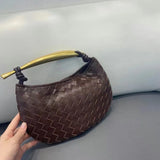 Women Body Cross Bag Designer Wallet leather Handbags Postman Shoulder Bags Purse Letter Wide Strap Woven Shopping totes Fashion  top quality