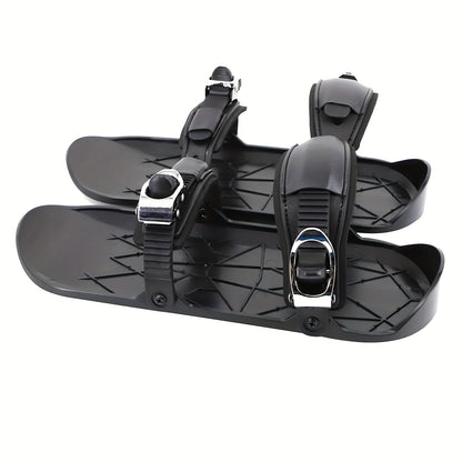 Mini Skiing & Skating Snow Shoes, Adjustable Mini Skiing Sled, Small Snowboard, Sports Skiing Boots