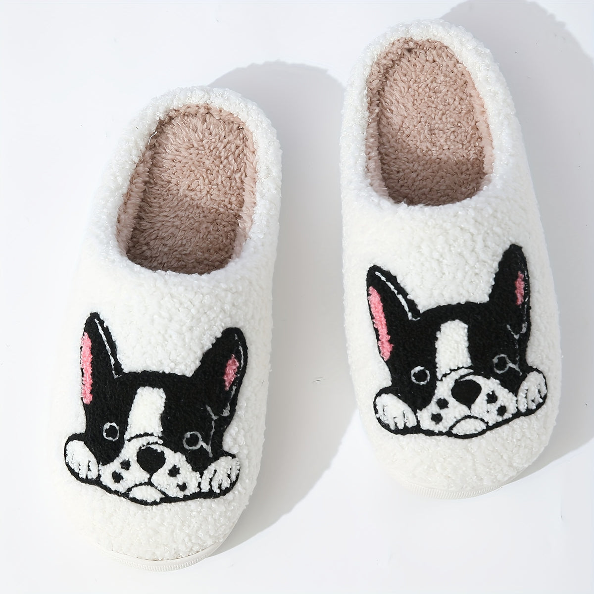 Cute Cartoon Home Slippers, Cozy Indoor House Slippers With Faux Fur Lining, Soft And Warm For Women, Winter & Autumn