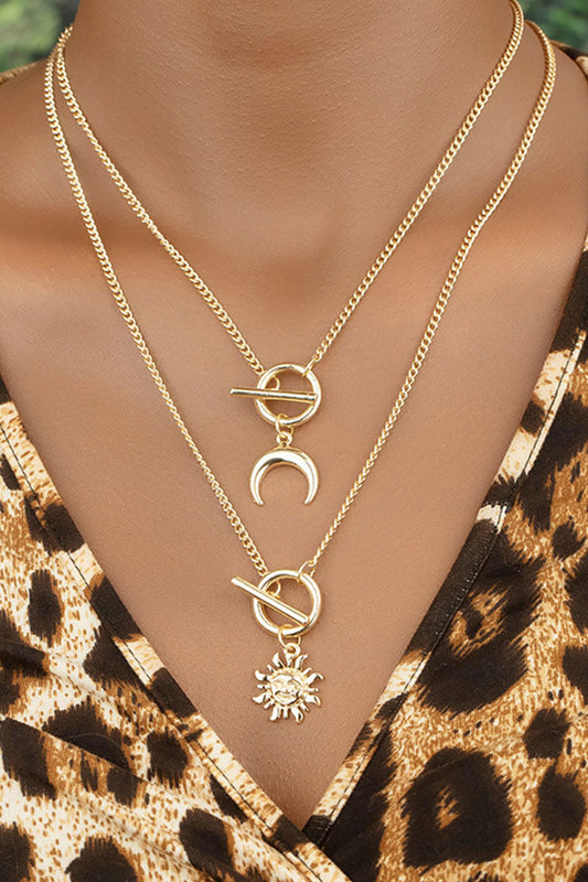 Fashion Daily Solid Split Joint Necklaces