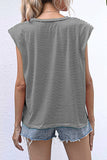 Fashion Casual Solid Patchwork O Neck T-Shirts