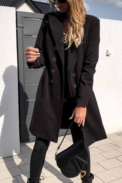 Vlovelaw Solid Color Sexy Coat With Buttons(3 Colors)