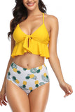 Vlovelaw Split Ruffle Swimsuit(3 colors)