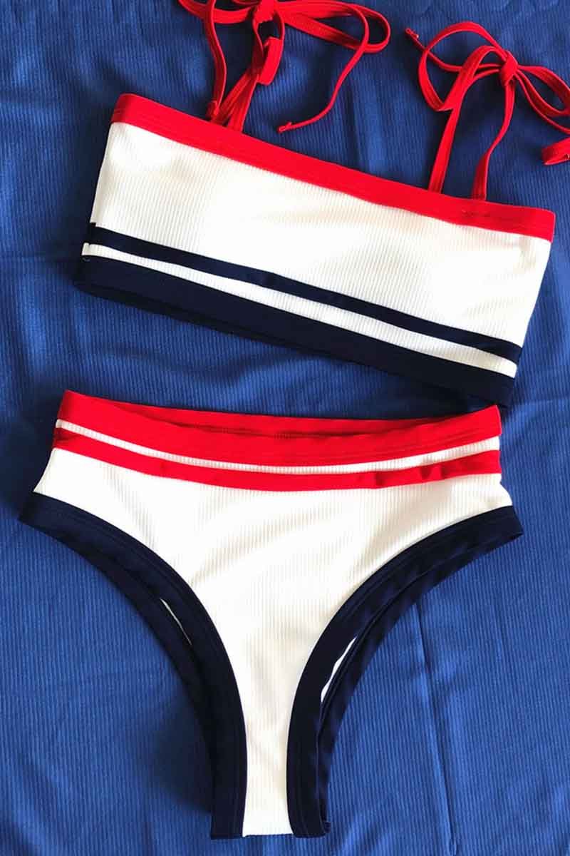 Vlovelaw Solid Color Swimsuit